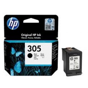 Cartus cerneala HP 305, Negru , 120 pagini, original pentru HP  2721 4130 2320 2720 2723 4122 2822e, 3YM61AE